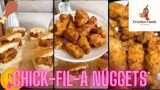 😱How To Make Chick Fil A Nuggets🔥