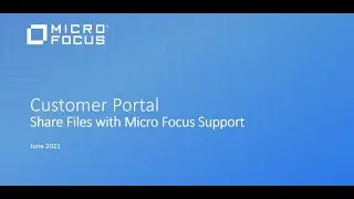 Customer Portal - How to Share Files with Support