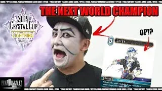 Is this the face of the next world champion!? #FFTCG