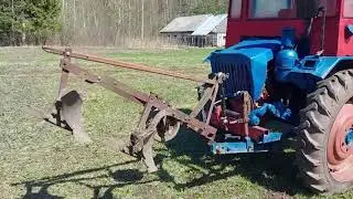 т16 весенняя вспашка.