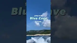 📍Blue Cave, Croatia 🇭🇷 #croatia #dalmatia #travel #travelvlog