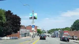 Driving Through Brookline
