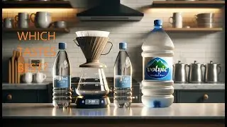 Kaffee Wasser Test in Berlin - Leitung vs. Volvic vs. Destiliertes Wasser + Third Wave Zusatz