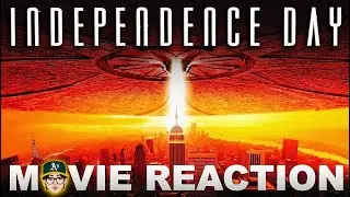 Watching INDEPENDENCE DAY (1996) Movie REACTION, COMMENTARY & REVIEW