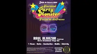 BREAKBEAT RETRO - Raul Alkazar Vinyl Dj Set @ Karnival Monster Party (Jaen) 18 Feb 2023