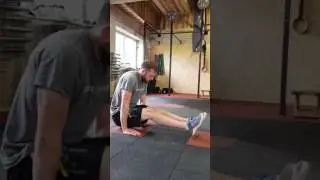 Max L-sit hold on a floor