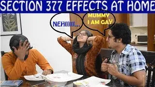 Section 377 Effects At Home |LGBT| |funny video 2019|