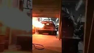 Mobil Knalpot Racing Efek Api