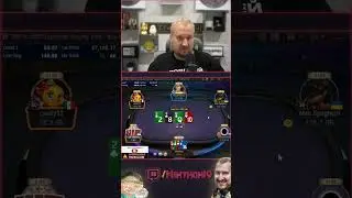 Не долго с фрироллом ехали... #minthon19 #shorts #highlights #poker #bounty