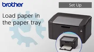 Load paper in the paper tray [Brother Global Support]