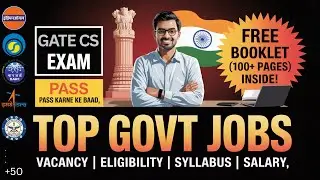 Top Government & PSU Jobs After GATE CS | Vacancy, Eligibility, Salary, Syllabus Explained #gate2026
