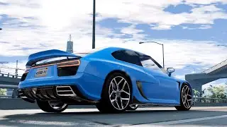 Realistic Drive With The Hirochi SBR4 (KLJP) In West Coast USA -  BeamNG.Drive