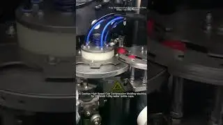 24 Cavities High Speed Cap Compression Molding Machine for 2925mm 1.25g water bottle caps.