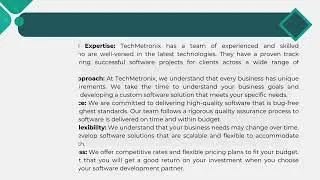 TechMetronix-  Best Software Development Company in Delhi #techmetronix