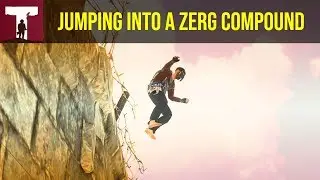 JUMPING INTO A ZERG COMPOUND! (Rust)