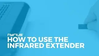 How to use an Infrared Extender with Nyrius to Control your TV from Another Room