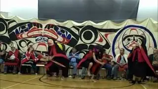 Slave Woman and Wasps Nuxalk Potlatch Dance Bella Coola