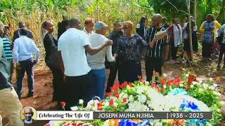 JOSEPH MUHA NJIHIA FUNERAL SERVICE : FRIDAY 28TH MARCH 2025