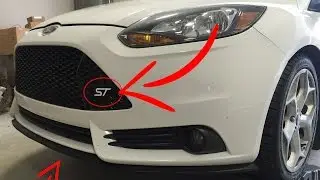 How to Install EZ Lip and Vinyl Wrap Emblems on Focus ST