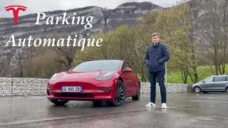 Parking Automatique Tesla Model 3 | Autopilote Am&eacute;lior&eacute;