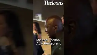 Michael Jordan Going To A Restaurant Near His Hometown🏠#michaeljordan