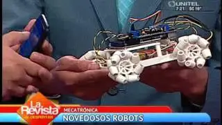 Tecnología y robótica hecha por estudiantes de Ingeniería Mecatrónica