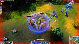 League of Legends - Nasus vs Lee Sin Top lane.