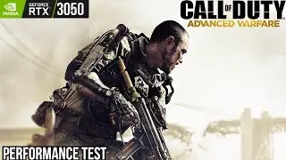 Call of Duty: Advanced Warfare - RTX 3050 Performance Test - MSI GF63 Thin