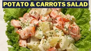 How to Make Potato Salad Recipe with Carrots (Lady's Choice Mayonnaise)