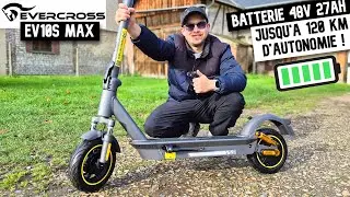Evercross EV10S Max : Cette TROT a une Autonomie de Malade ! 😱 - D&eacute;ballage et Test Complet !