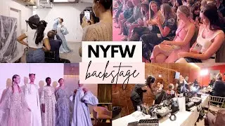 I went #backstage at a Runway Show! Fashion Learning Series: Cesar Galindo NYFW 2024