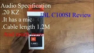 [Budgeted  Earphones][Headphones] JBL C100SI Review [By Tech Tips]