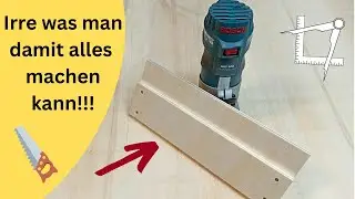 Die 2-EURO-Schablone, die Holzwerker VERHEIMLICHEN! (Schockierende Wahrheit)😘Holz-CNC-Werkstatt🤫