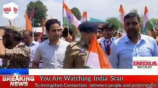 Har Ghar Tiranga Celebrated with Enthusiasm at Zainapora