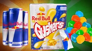 Red Bull Gushers Taste Test | SNACK SMASH
