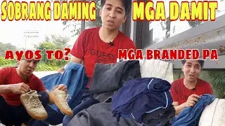 DUMPSTER DIVING#99 Gabundok na mga branded na damit ang na uwi ko sa basurahan | Feelingero Channel