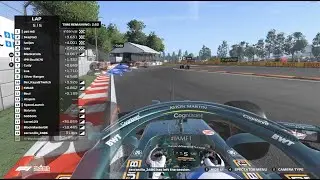 He Flips The Car Upside Down! | F1 2021 Game Funny Moment