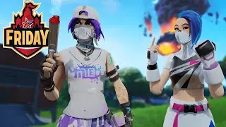 NATE HILL & FUNKBOMB WIN FRIDAY FORTNITE WEEK 7[Highlights]