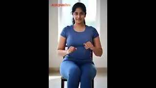 Chair Workout for Fat Loss 🔥 | Beginner Friendly | No Floor Exercise | Fit & Glow Studio#shorts
