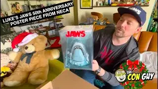 Luke Opens His Jaws 50th Anniversary Poster Piece from NECA