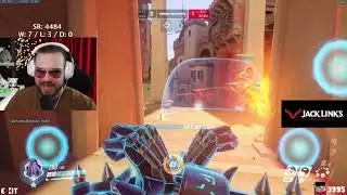 ML7 INSANE ZENYATTA OVERWATCH GAMEPLAY SEASON 32 TOP 500