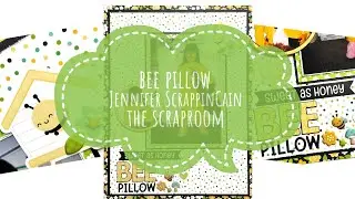 Bee Pillow | Flavors of the month kit DoodleBug Bee Happy