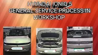 HYUNDAI IONIQ General service process in workshop  #cars #automobile #viral #information #carrepair
