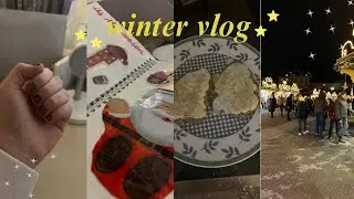 winter vlog ❄️🎄 | christmas market, self care, studying