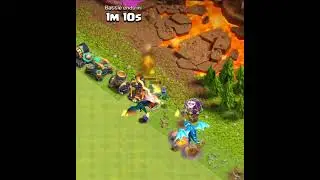 All Max Troops (elixir) Vs Max Home Village Defense - COC