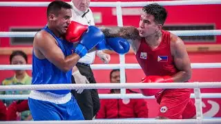 John Marvin 🇵🇭 vs Rabin Nepal🇳🇵92KG round 16 highlights/19thAsiangames. #boxing #asiangames2023