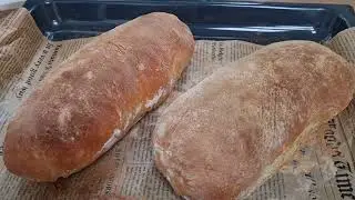 Ciabatta original wie aus Italien selber backen