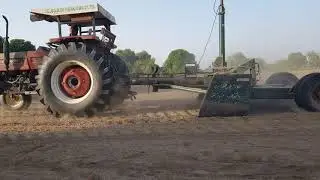 4k video Dubang tractors NH85 working with laser blade /malik jugnoo