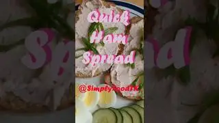 Ultra Creamy Whipped Ham Spread #simplyfoodtk