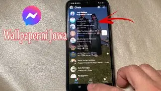 Paano maglagay ng Wallpaper sa messenger